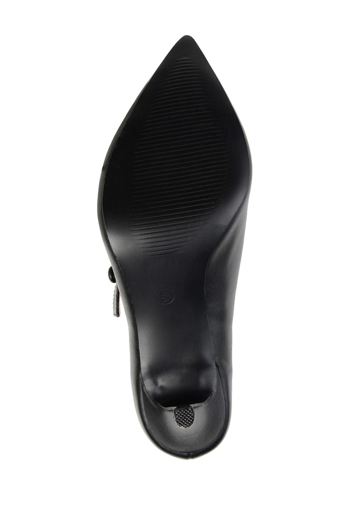 Journee Collection JOURNEE Sidney Pointed Mary Jane Pump, Alternate, color, Black