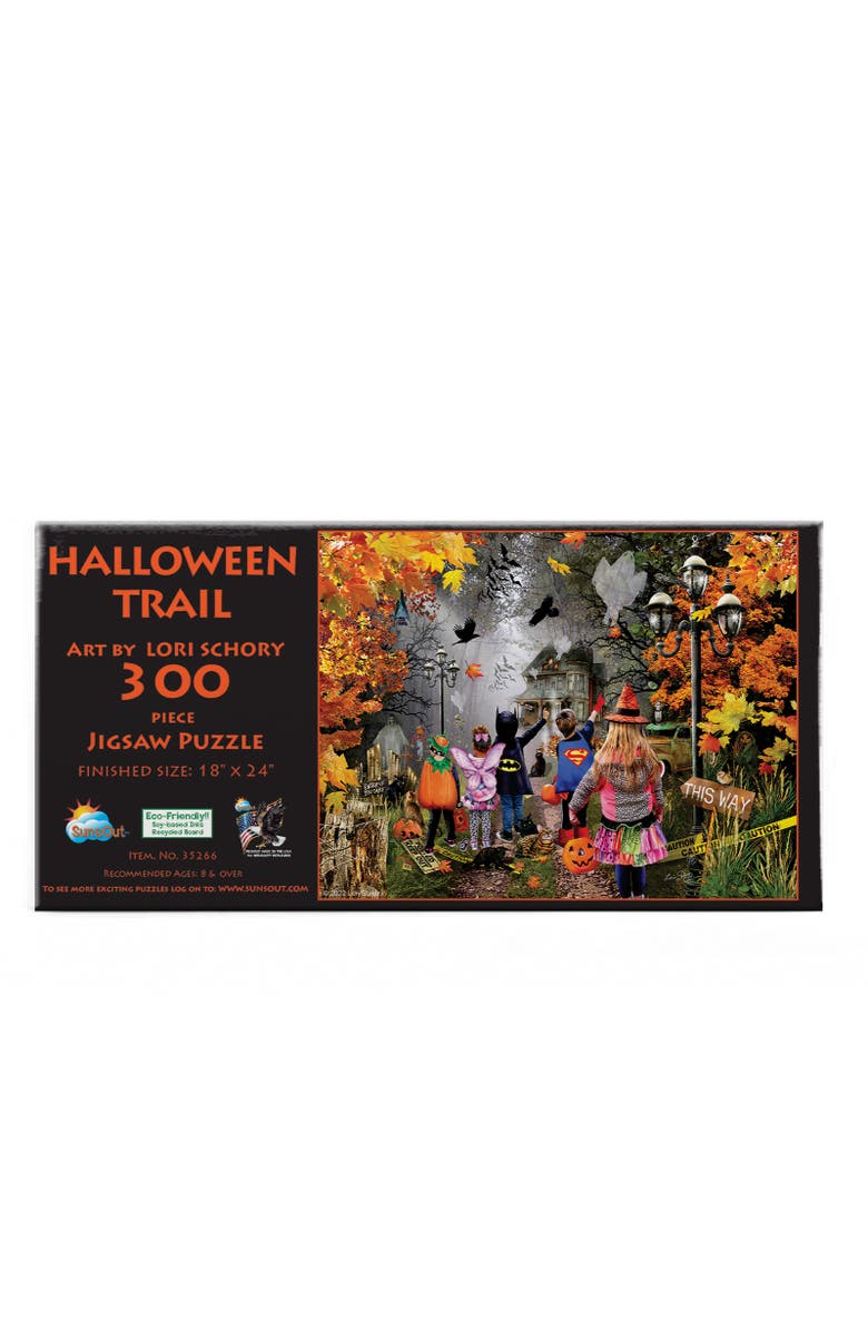 Sunsout Halloween Trail 300 piece Jigsaw Puzzle for Adults, Alternate, color, Multicolor