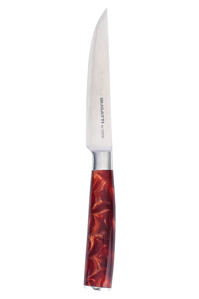 Coltelli 4-Piece Stainless Steel Steak Knife Set, Main, color, BROWN