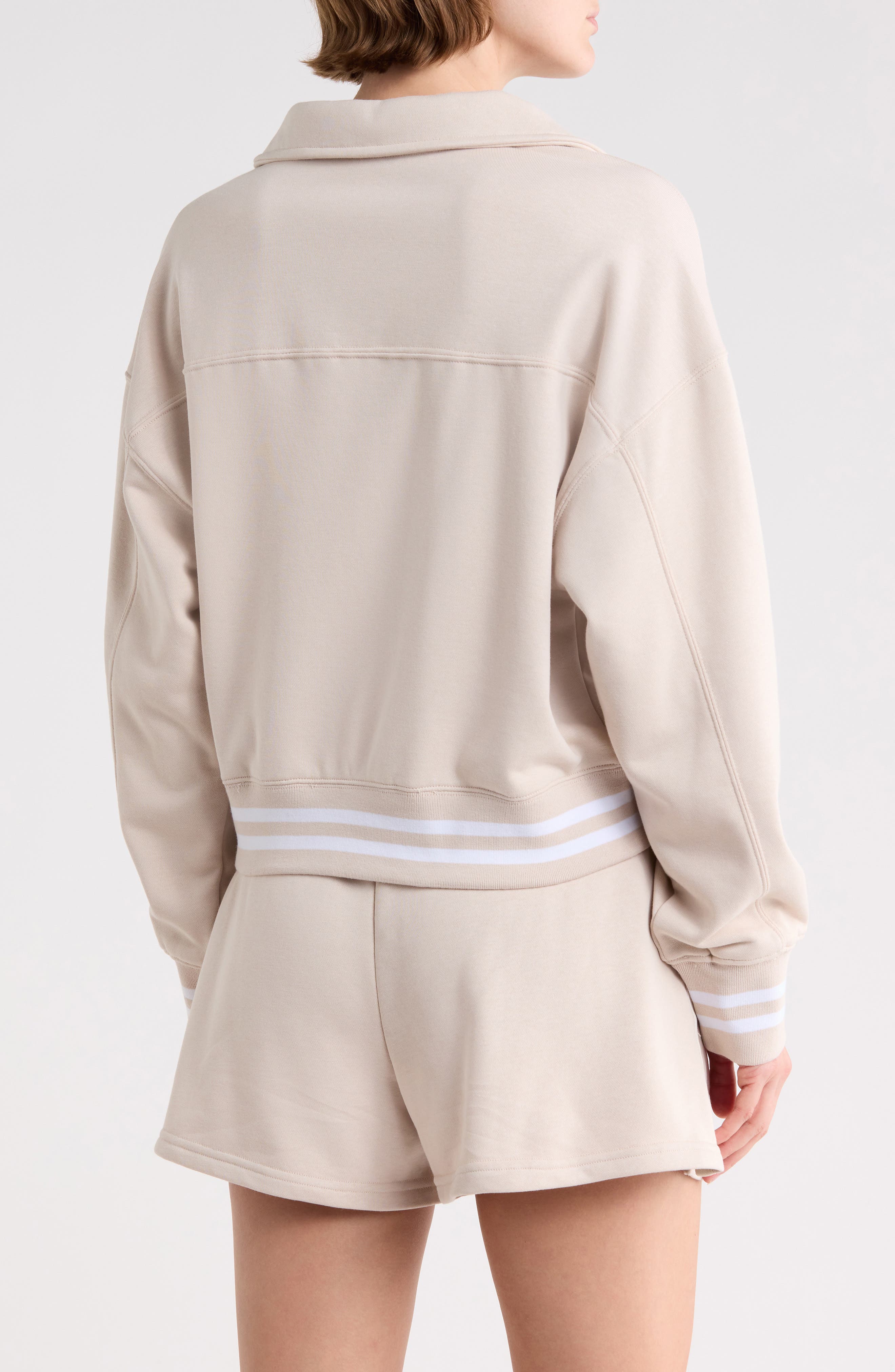 Johnny Collar French Terry Sweatshirt - image 2