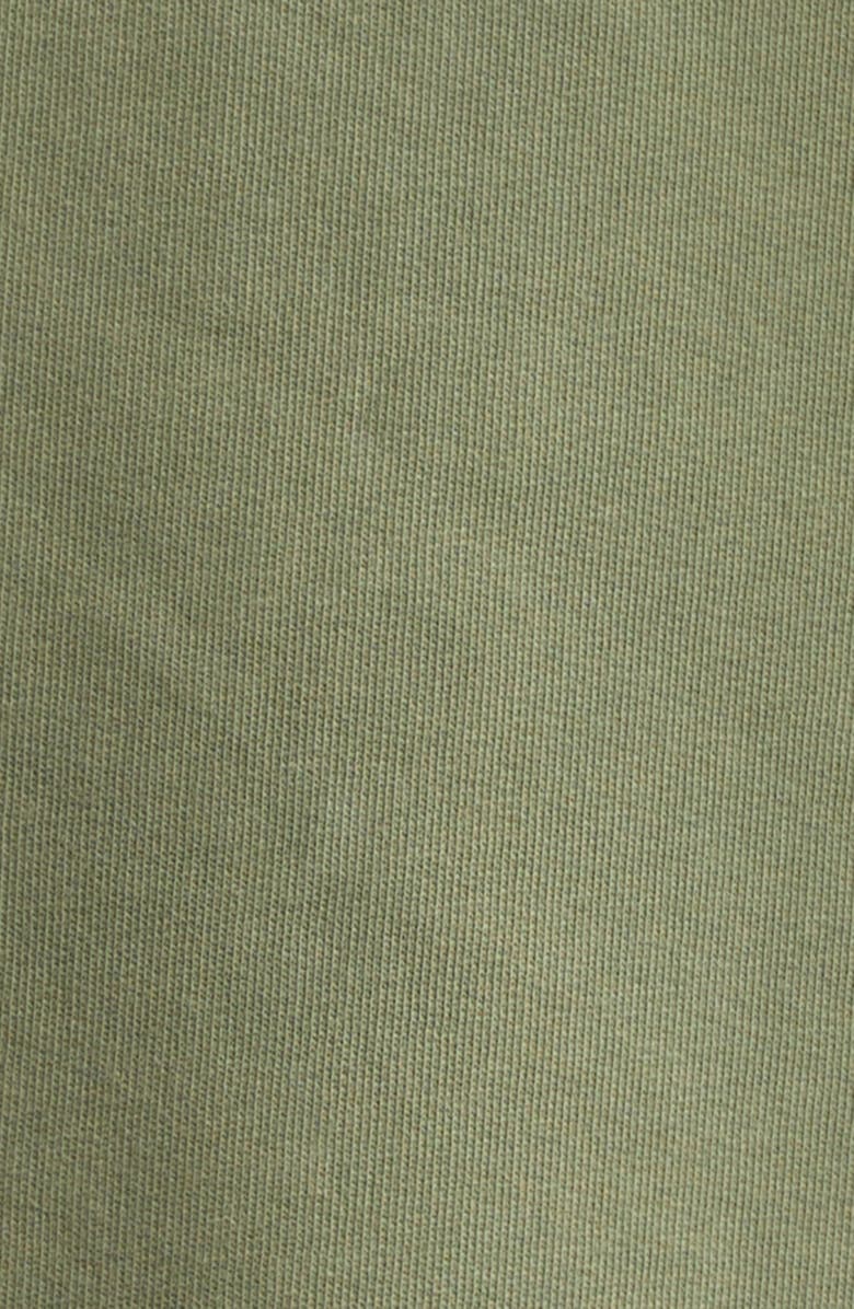 Balmain Oversize Vintage Emblem Cotton Hoodie, Alternate, color,