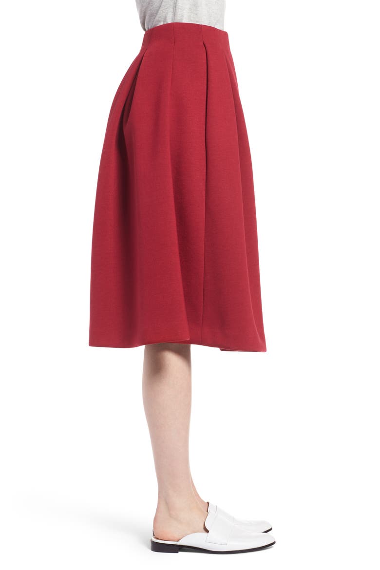 Full Neoprene Skirt, Alternate, color, RED CHINOISE