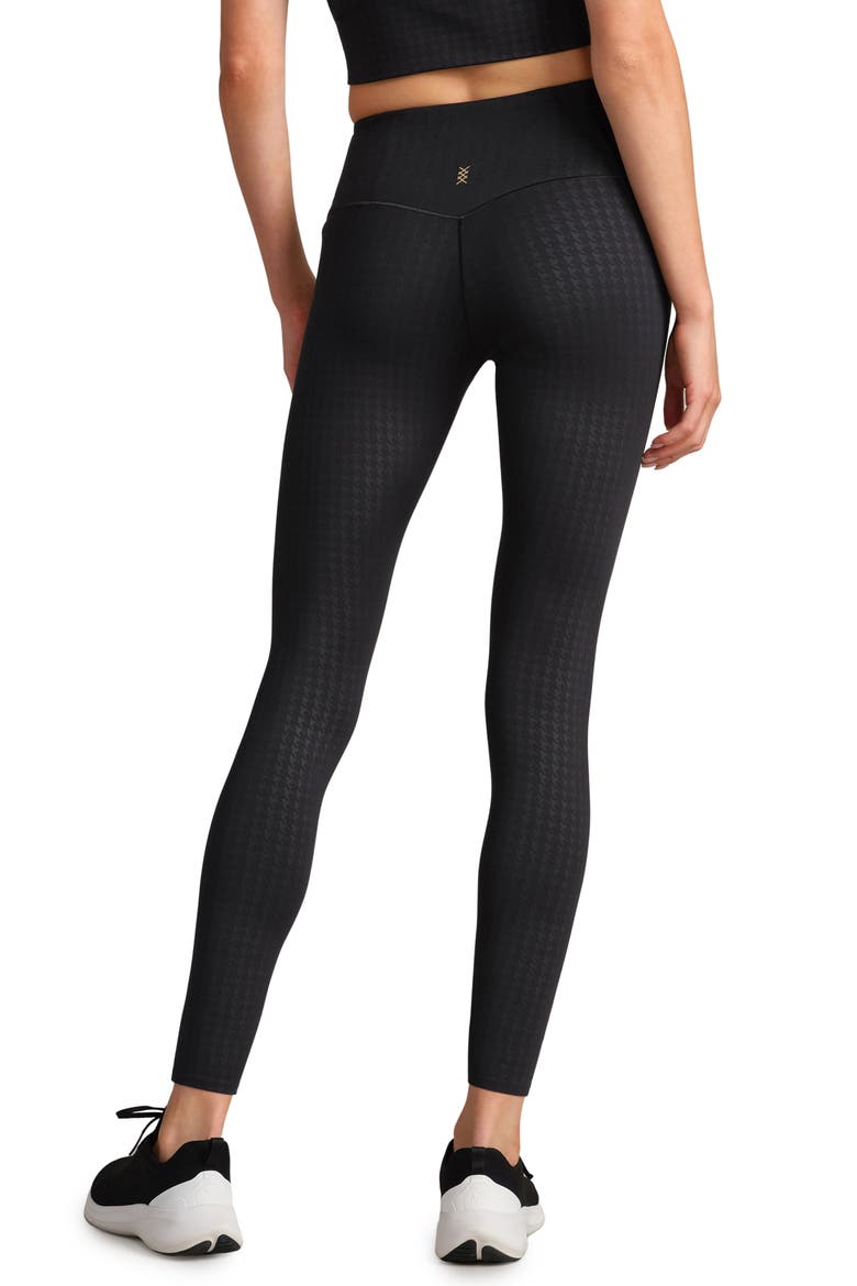 Revive 7/8 Leggings, Alternate, color, PURE BLACK HOUNDSTOOTH