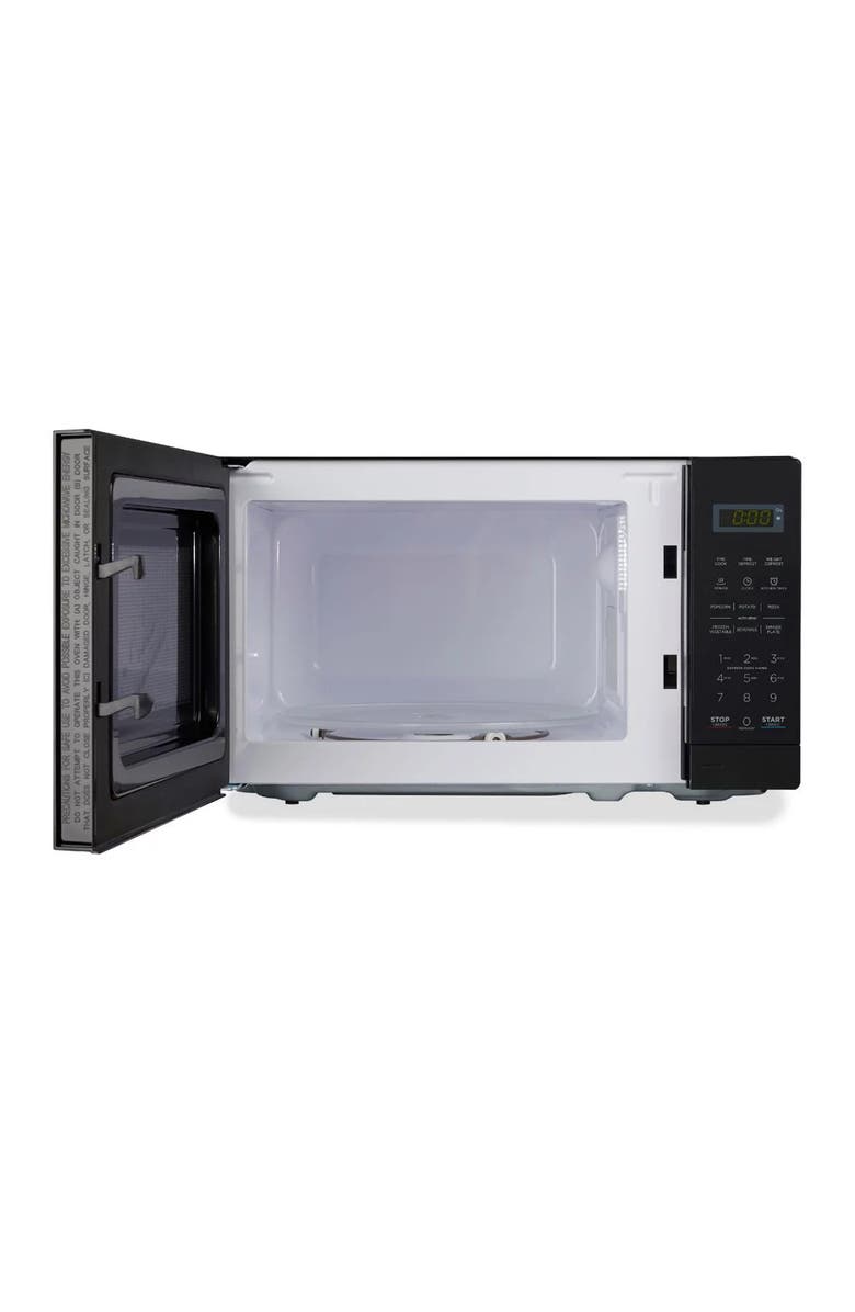 Black And Decker 0.7 Cu Ft LED Digital Microwave Oven, Alternate, color, Black