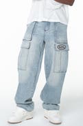 Von Dutch Outlaws Cargo Utility Baggy Jeans
