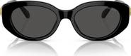 Swarovski 53mm Oval Sunglasses
