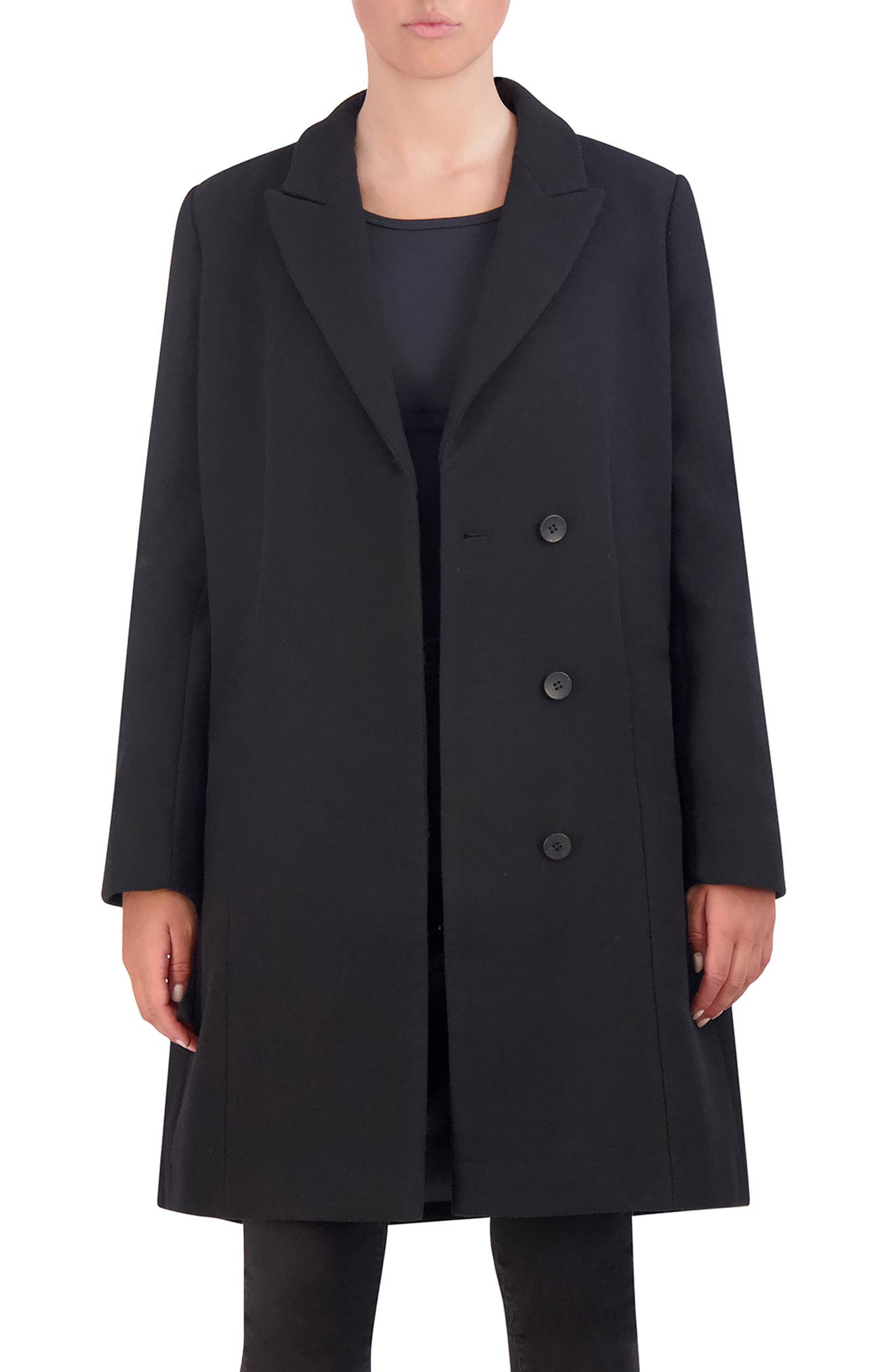 Cole Haan Wool Blend Coat