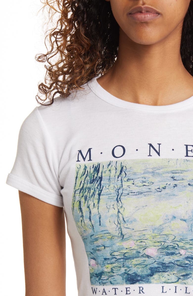 Vinyl Icons Monet Baby Tee, Alternate, color, 