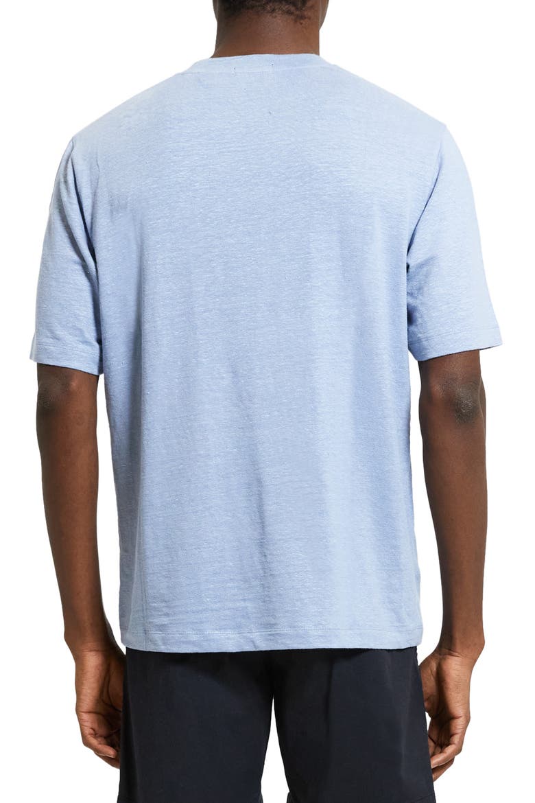 Ryder Flex Linen T-Shirt, Alternate, color, HERON - 0PW