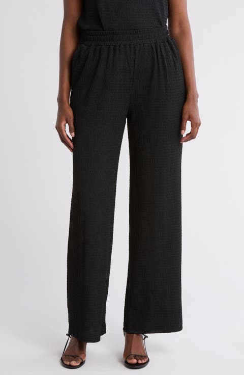 Jacquard Pull-On Pants