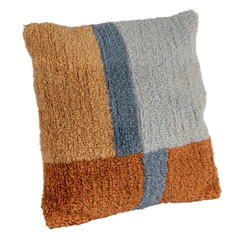 Terra Firm Woolen Harmony Pillow, Multicolor