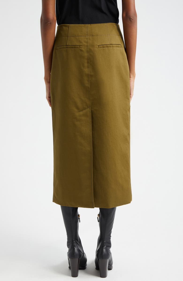A.L.C. Hannah Cotton Twill Pencil Skirt, Alternate, color, 