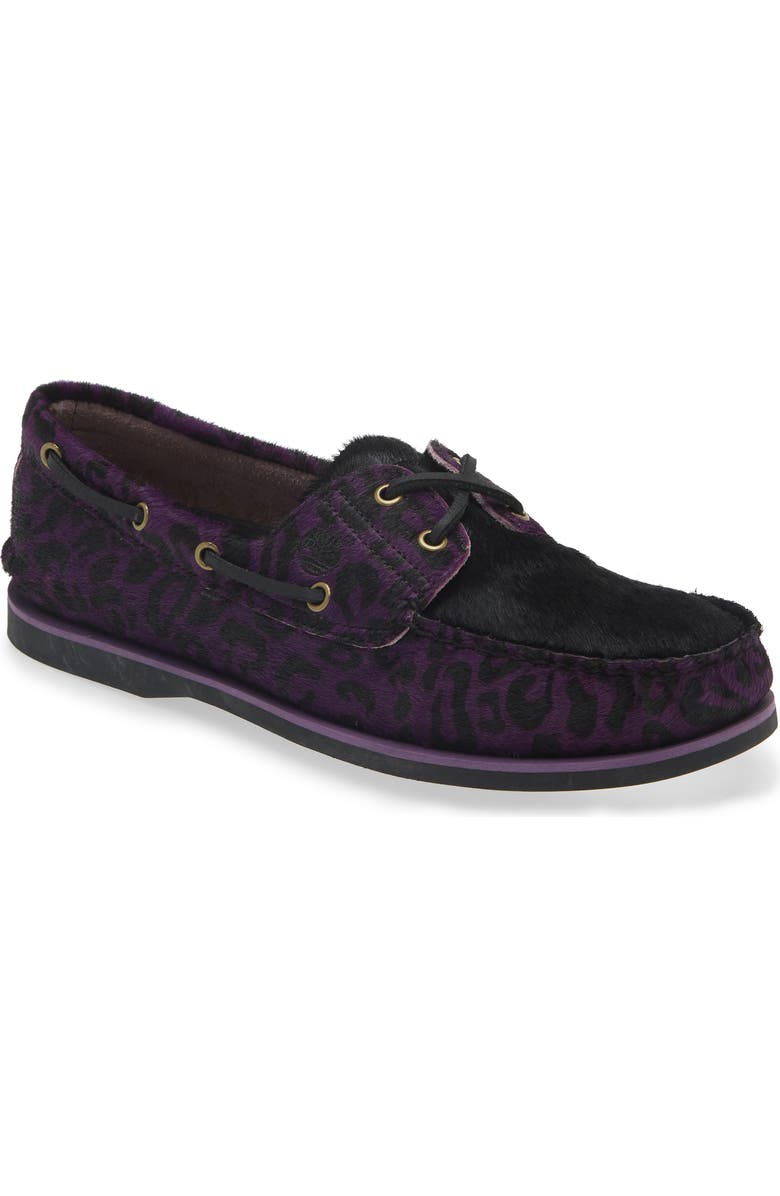 Timberland x Wacko Maria Genuine Calf Hair Boat Shoe, Main, color,