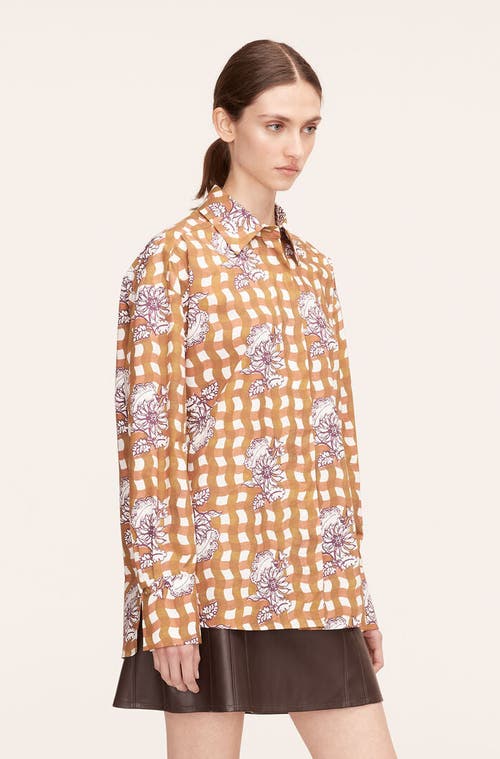 REBECCA TAYLOR REBECCA TAYLOR GINGHAM DAISY BUTTON DOWN 