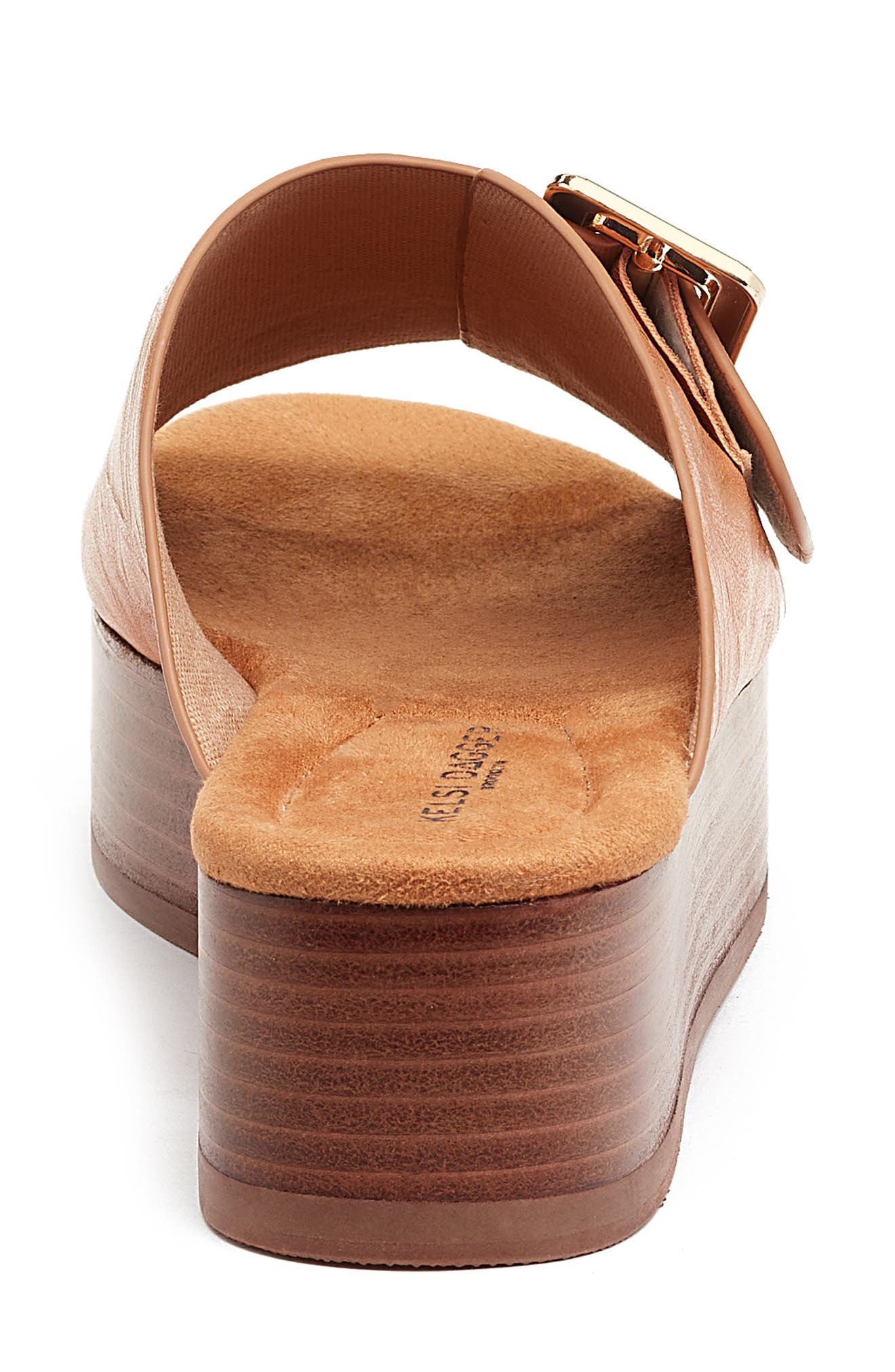 Dover Platform Sandal, Alternate, color, LIGHT SADDLE