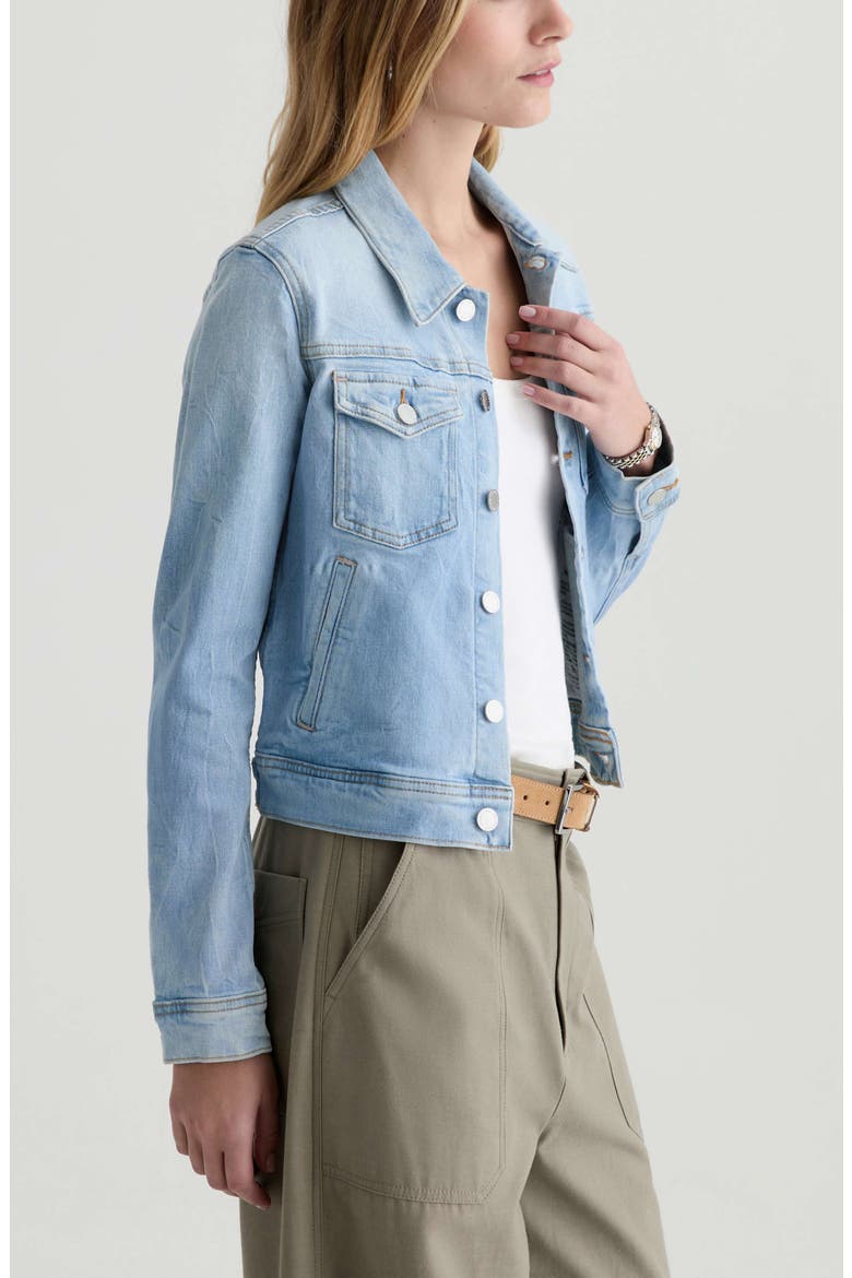 Robyn Stretch Denim Jacket, Alternate, color, KINGS RIVER