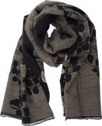 SAACHI Floral Reversible Scarf