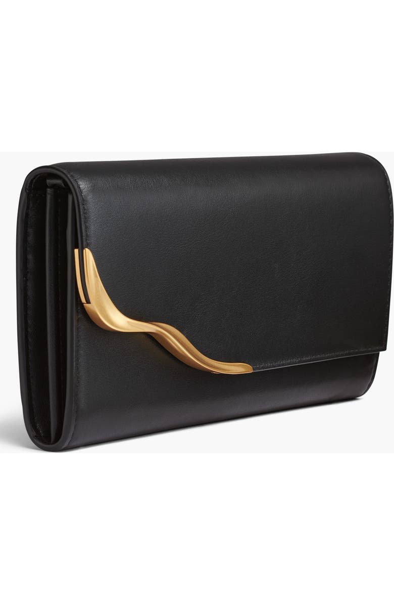 Donna Karan New York Malverne Wristlet, Alternate, color, Black/Gold