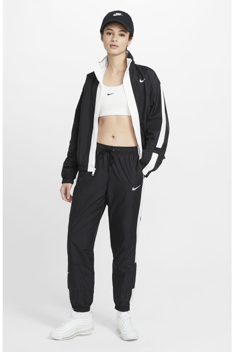 Sportswear Repel Jacket, Alternate, color, BLACK/ WHITE/ WHITE