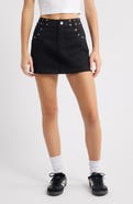 BP. Stud Denim Miniskirt