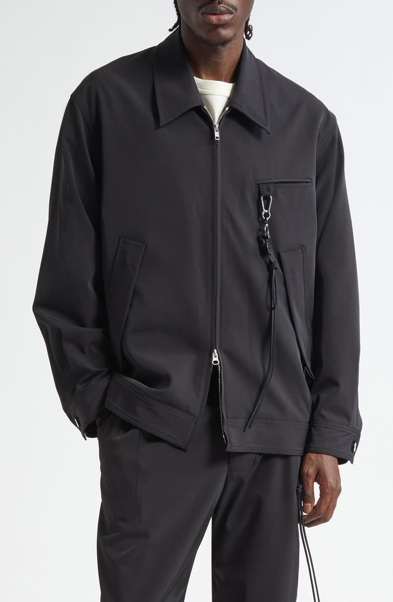 SONG FOR THE MUTE Coach's Jacket, Main, color, Black