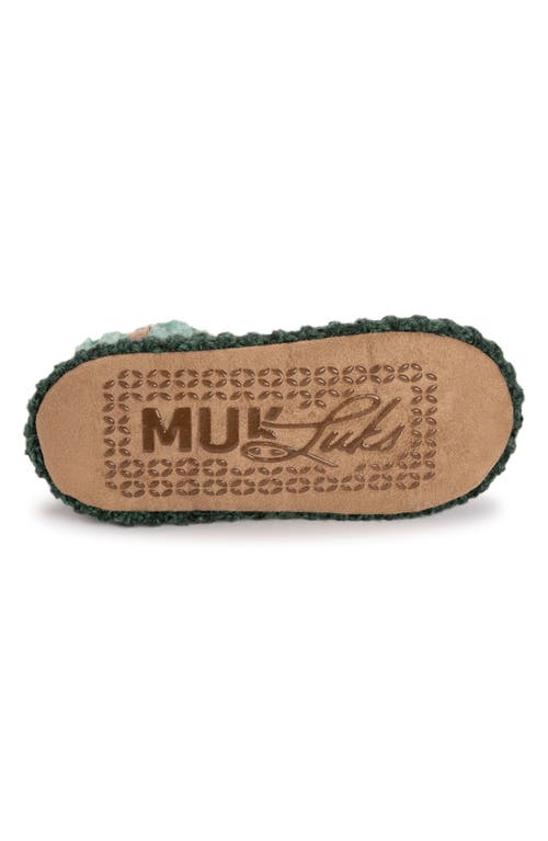 Muk Luks Slipper Socks In Green