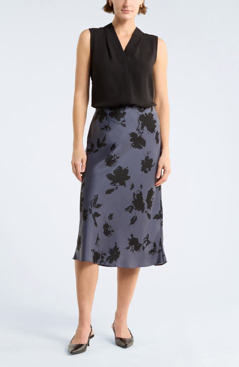 V-Neck Sleeveless Woven Shell Top