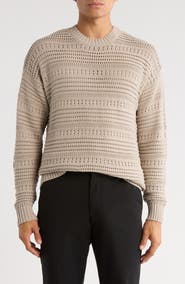 Bugatchi Cotton Crewneck Sweater