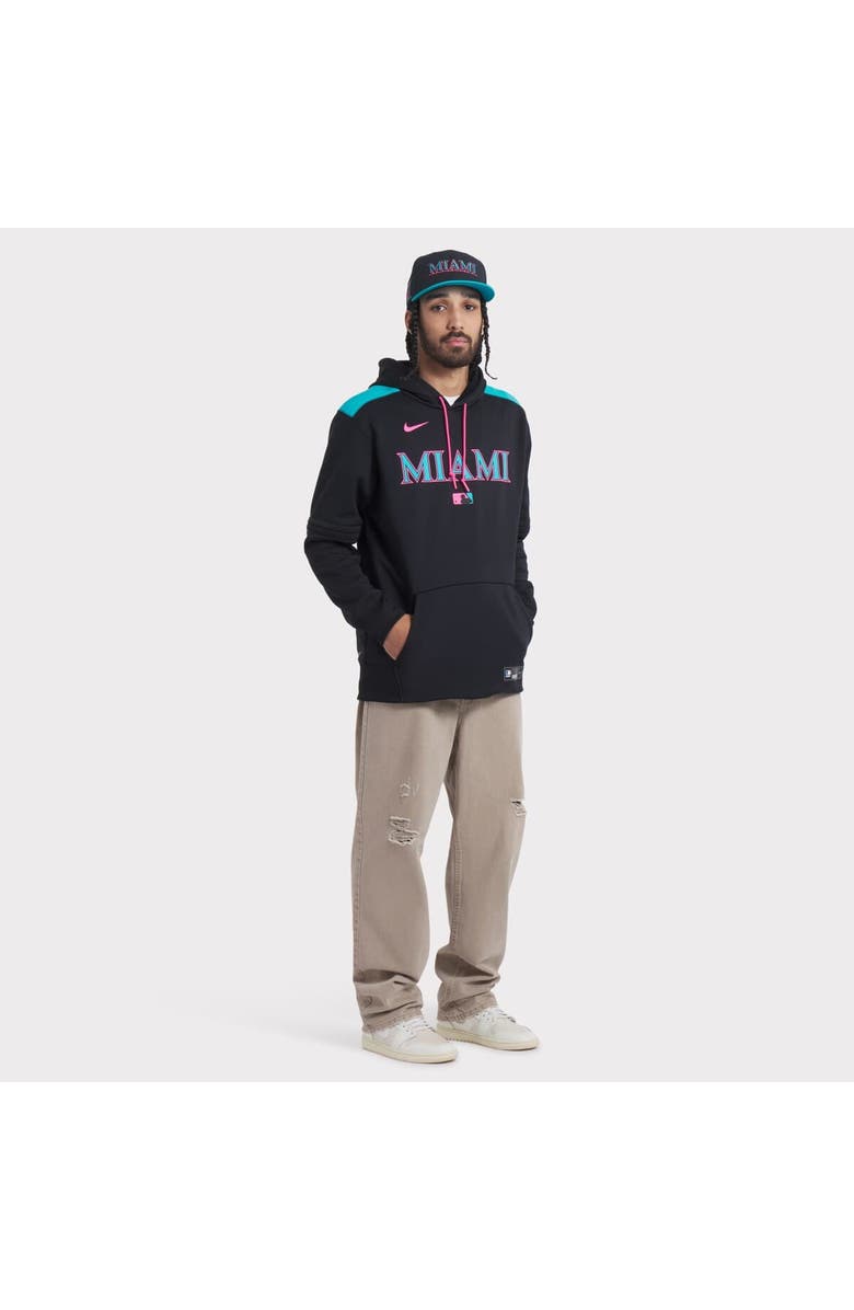 Nike Men's Nike Black Miami Marlins 2025 City Connect Performance Fitted Hat, Alternate, color, Black