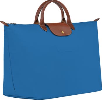 Large Le Pliage Green Recycled Canvas Travel Bag