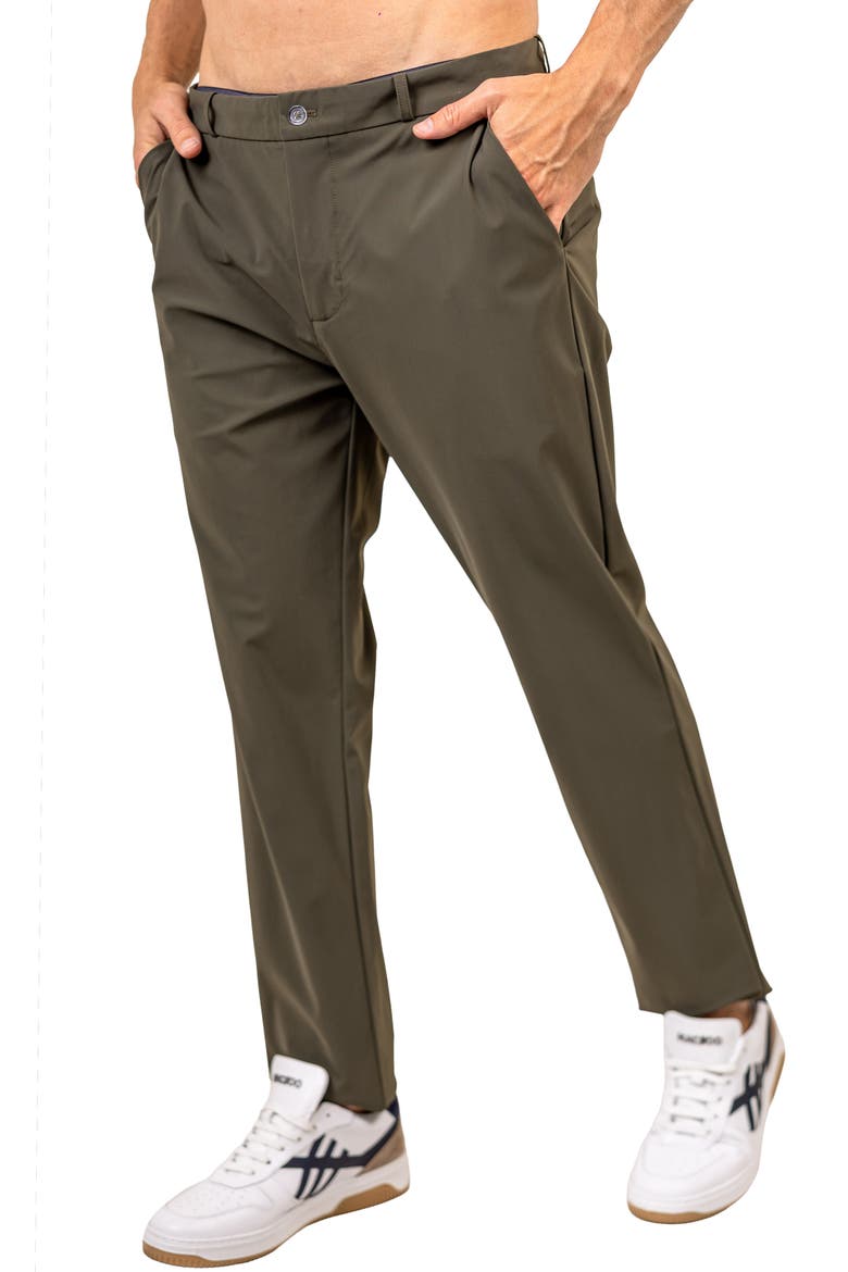 Survivor Stretch Pants, Alternate, color, GREEN