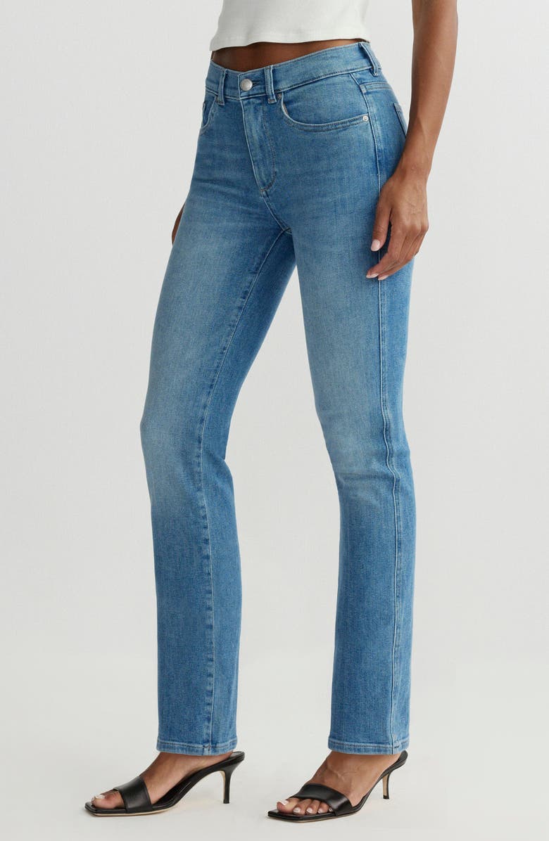 DL1961 Mara Instasculpt<sup>™</sup> Straight Mid Rise Jeans, Alternate, color, Provincetown