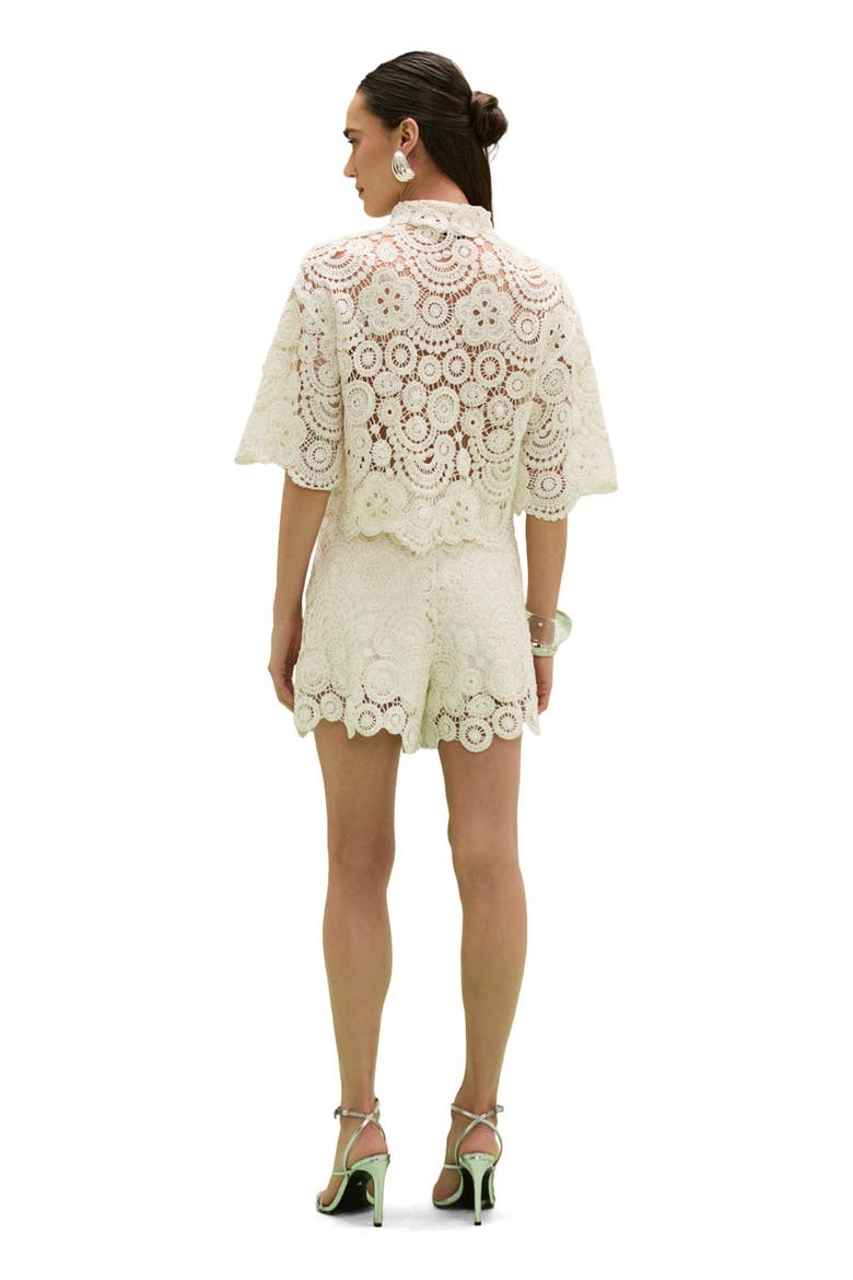 Gal Embroidery Top, Alternate, color, OFF WHITE