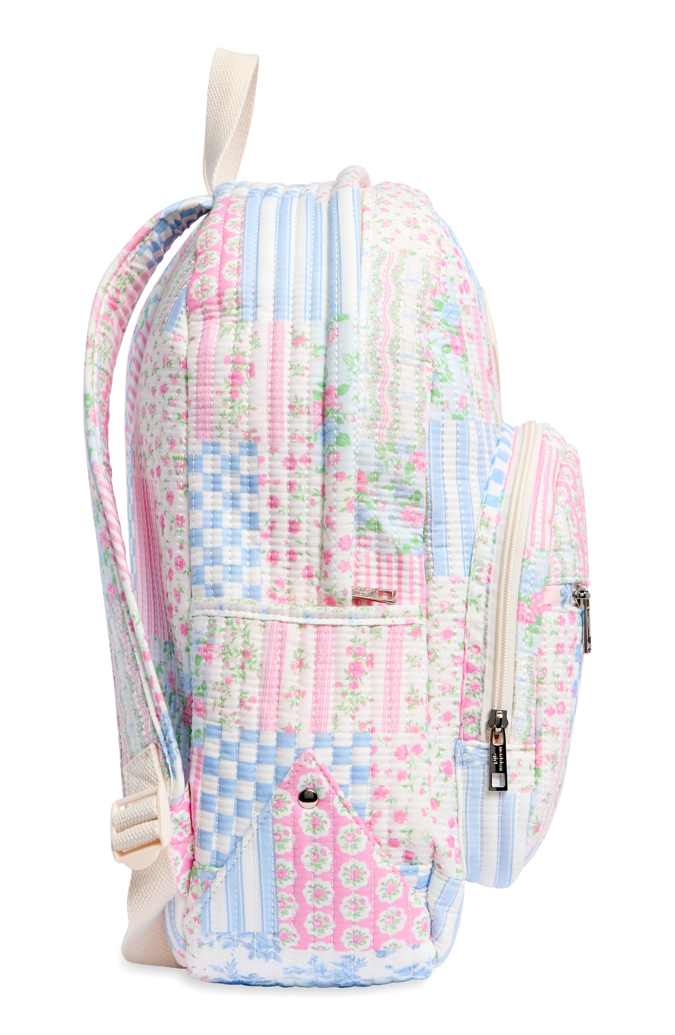 Kids' Quilted Backpack & Lunch Tote Set, Alternate, color, PATCHWORK