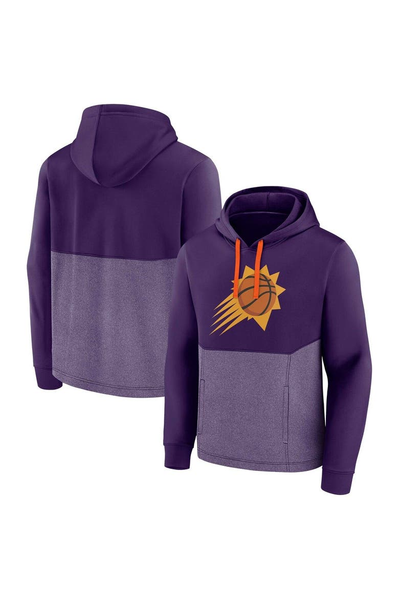 Men's Fanatics Branded Purple Phoenix Suns Winter Camp Pullover Hoodie, Main, color, Purple