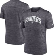 Nike Men's Nike Black Las Vegas Raiders Sideline Velocity Athletic Stack Performance T-Shirt