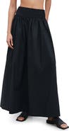 Marcella Raven Cotton Poplin Maxi Skirt
