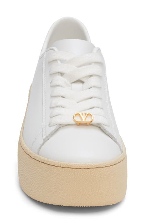 Valentino Garavani Royco Low Top Platform Sneaker In Multi
