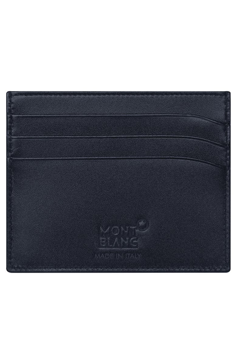Montblanc Meisterstück Leather Card Case, Alternate, color,