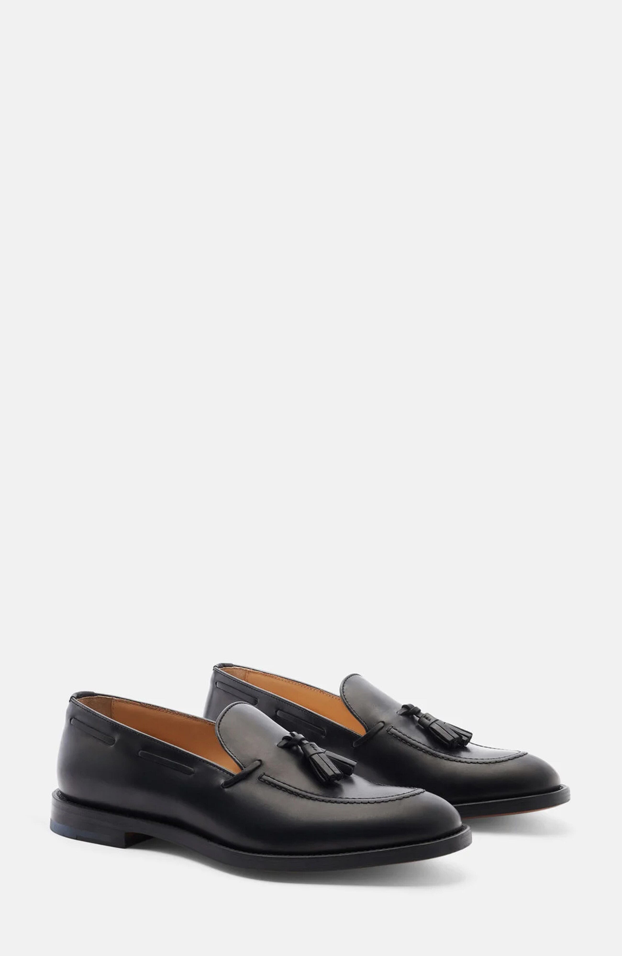 SCAROSSO William Loafers, Main, color, Black - Calf