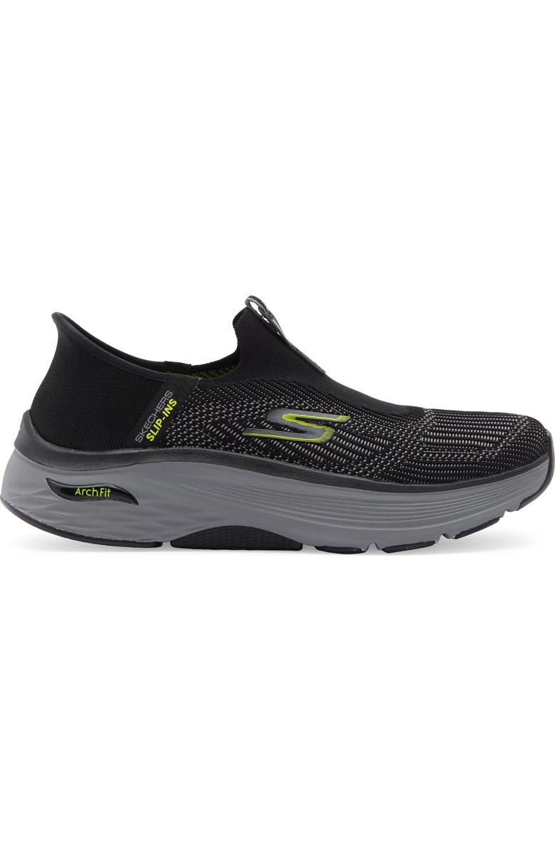 SKECHERS Max Cushion Slip-Ins Sneaker, Alternate, color, Black/ Charcoal