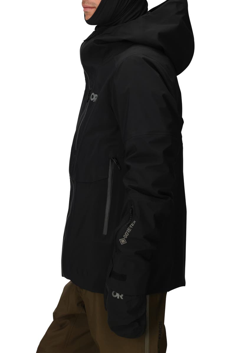 Outdoor Research Hemispheres Team Gore-Tex<sup>®</sup> Waterproof Jacket, Alternate, color, Black