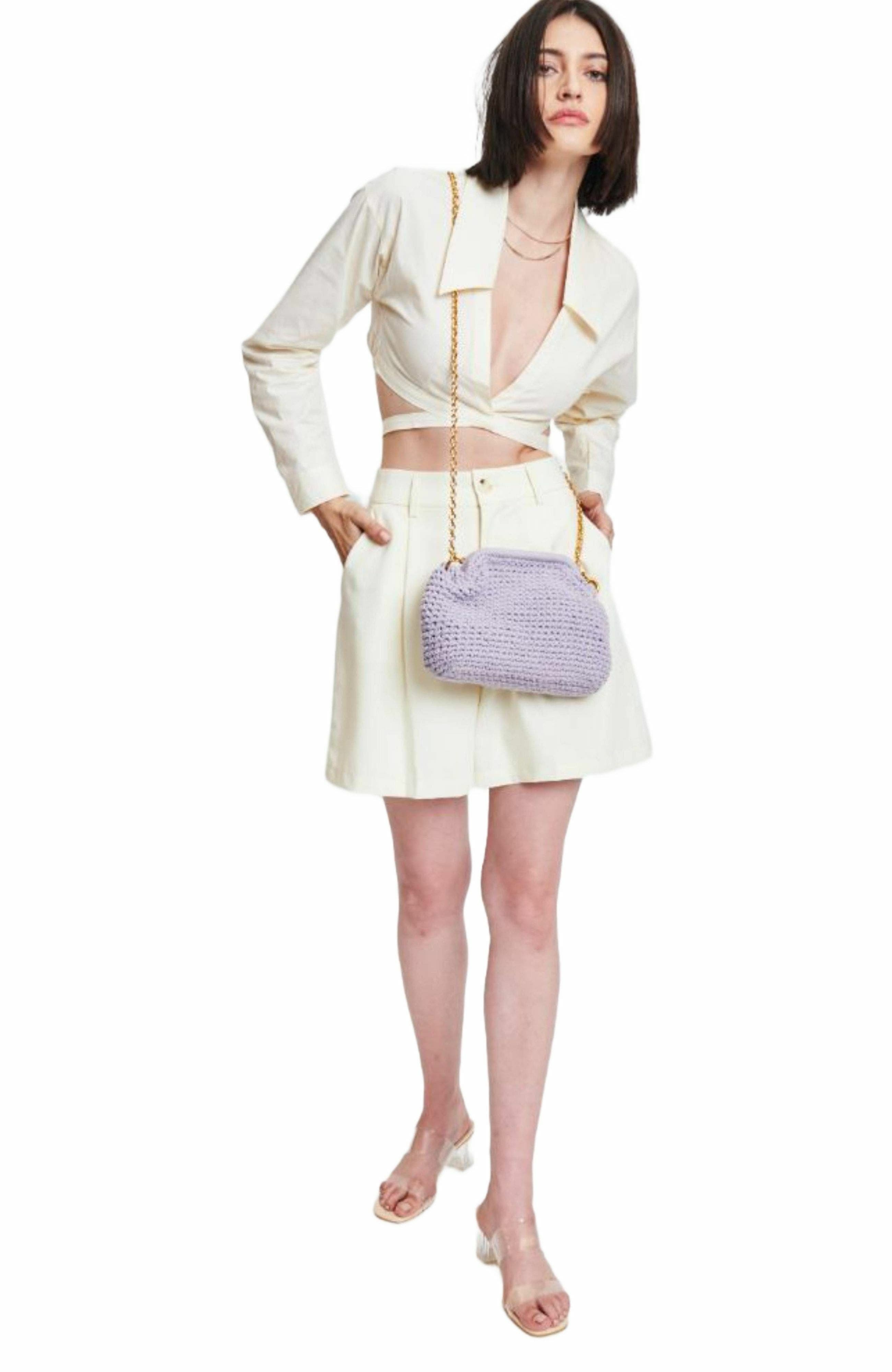 Christabel Crossbody, Alternate, color, LILAC