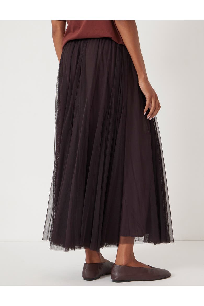 Millie Tulle Maxi Skirt, Alternate, color, Plum