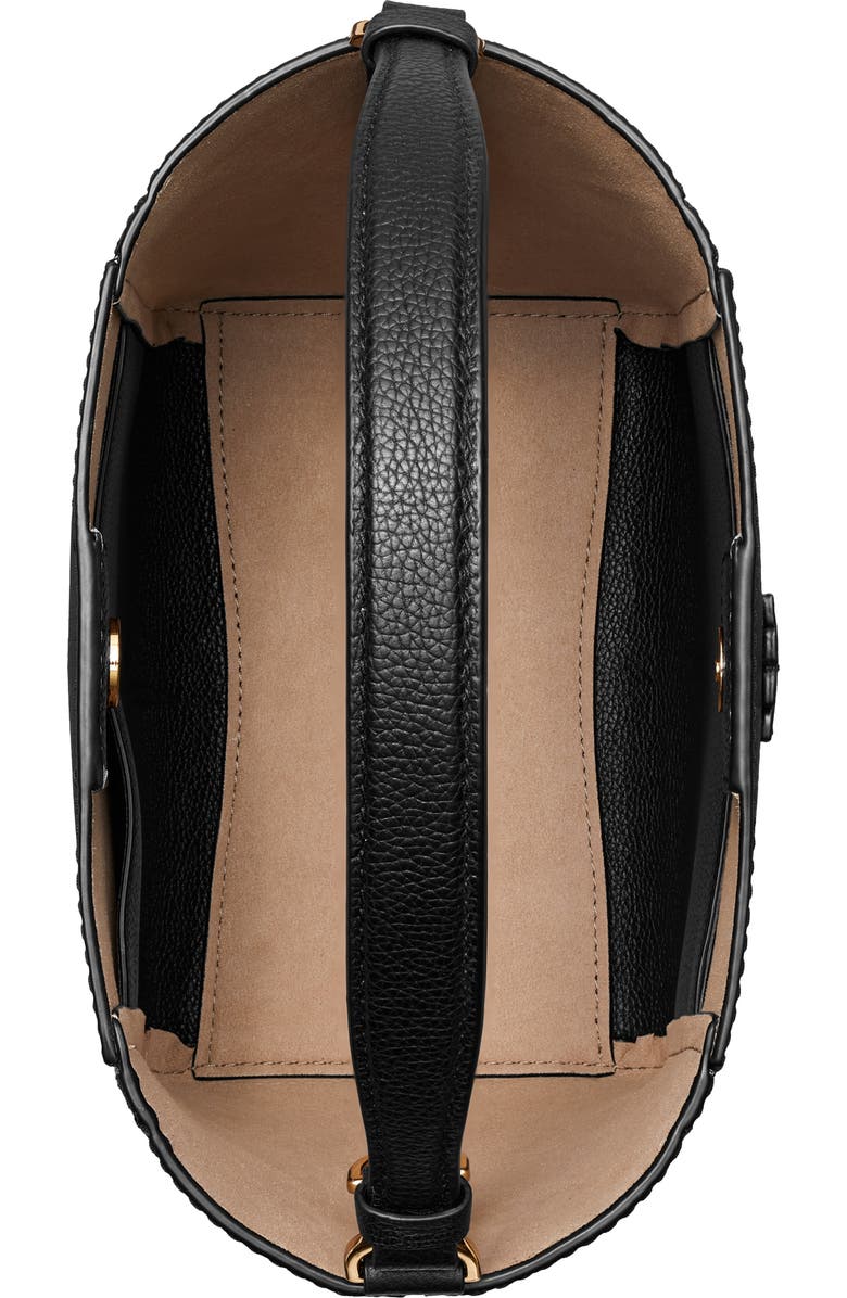 Tory Burch Small McGraw Leather Bucket Bag, Alternate, color,