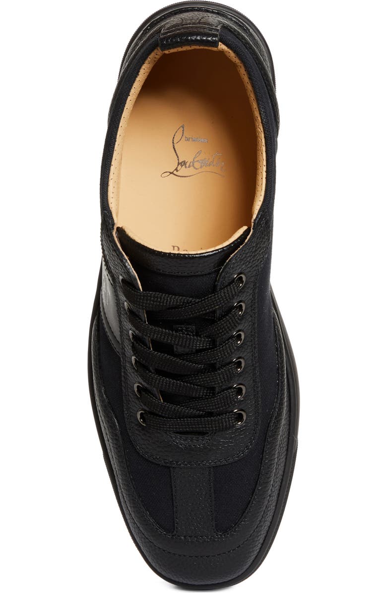 Christian Louboutin Retero Sneaker, Alternate, color, Black