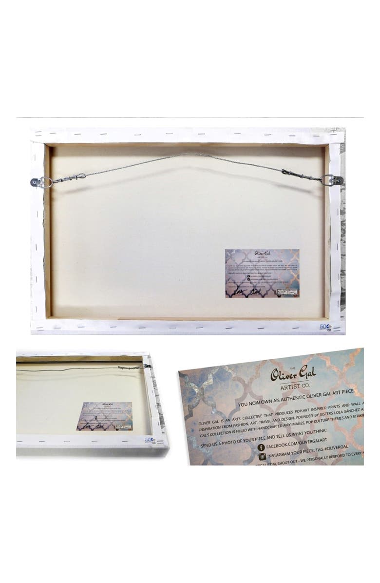 Oliver Gal Ready for the Town Canvas Wall Art, Alternate, color, 