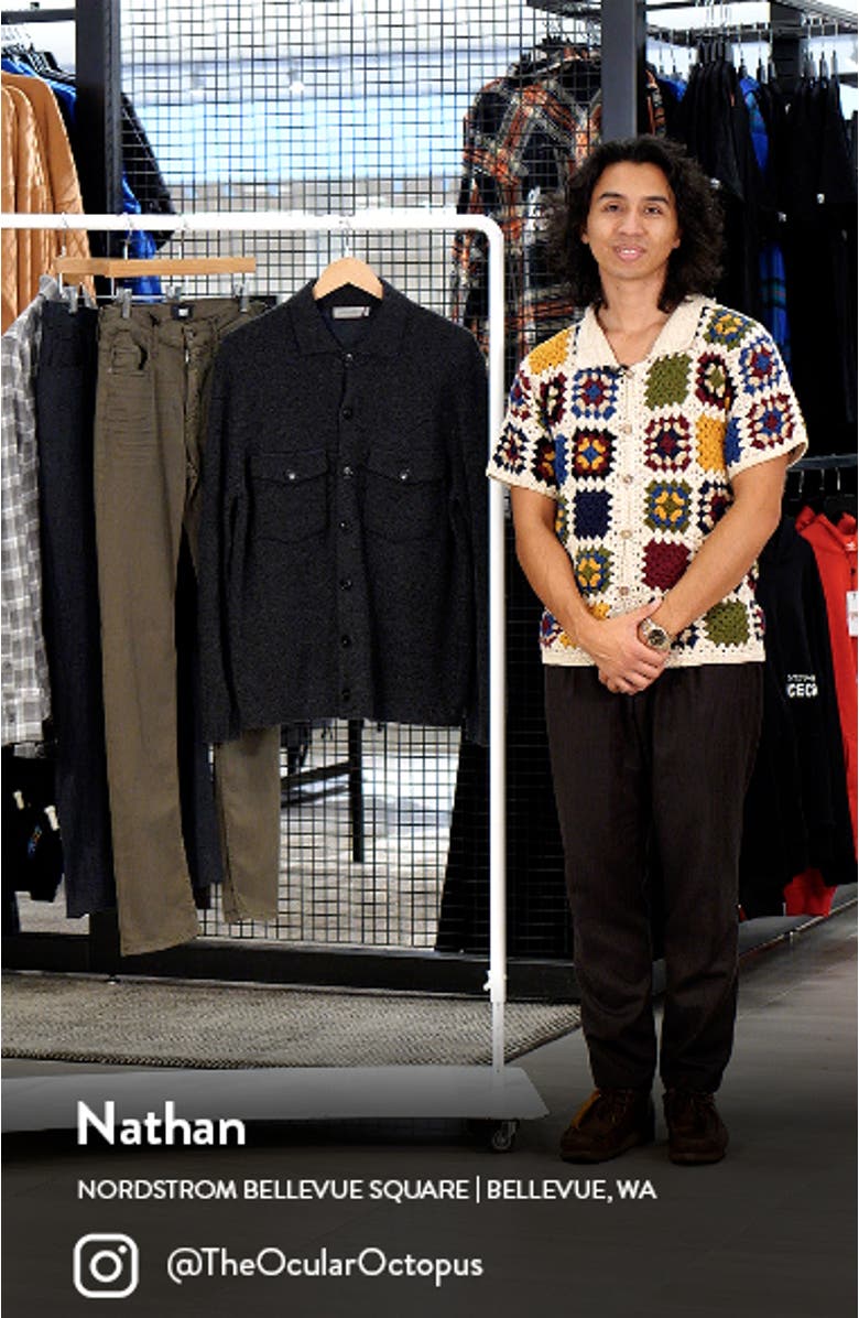 Wool & Cashmere Overshirt, sales video thumbnail