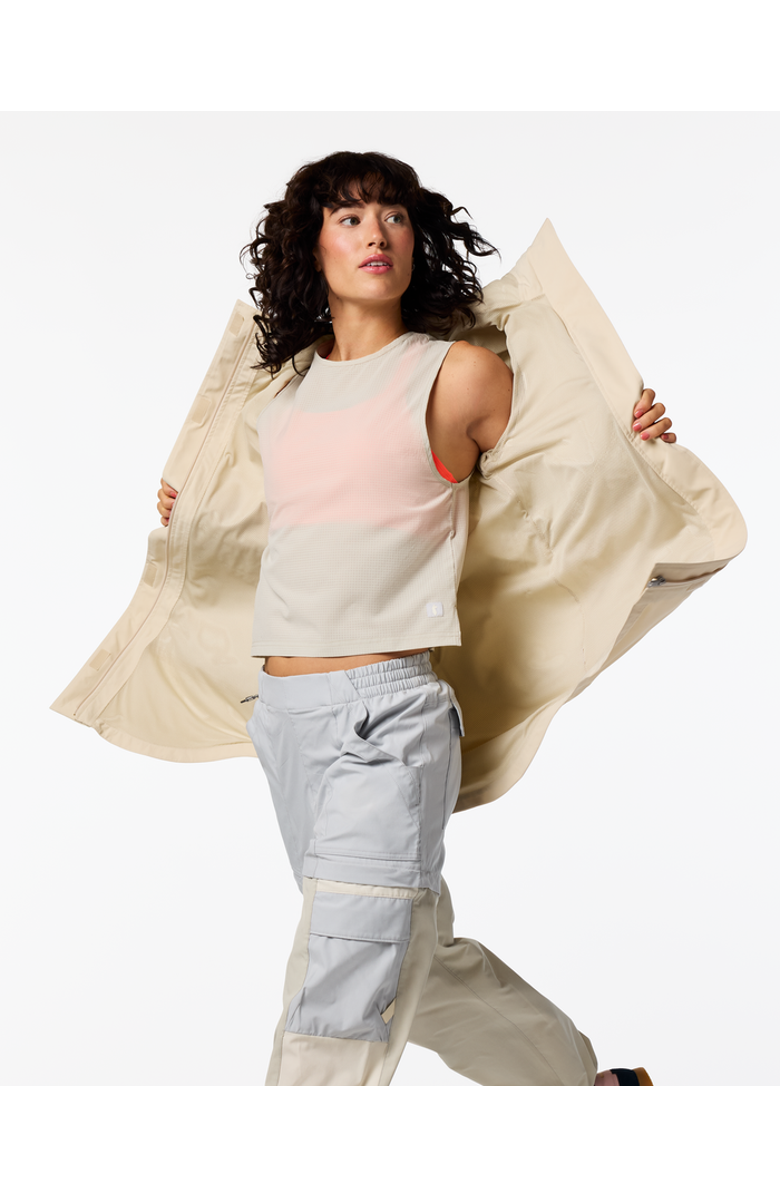 Cotopaxi Rayu Rain Parka - Women's, Alternate, color, Cream