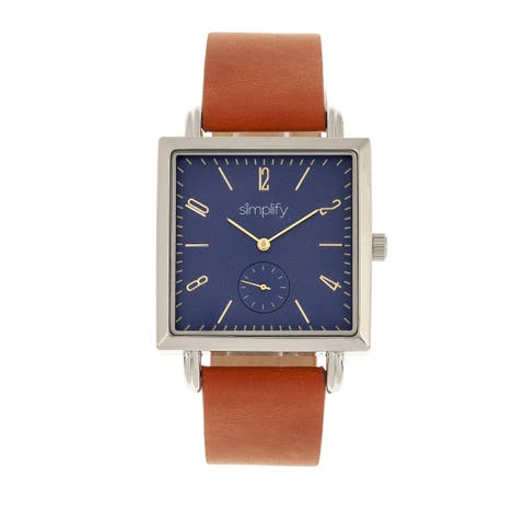 The 5000 Leather-Band Watch